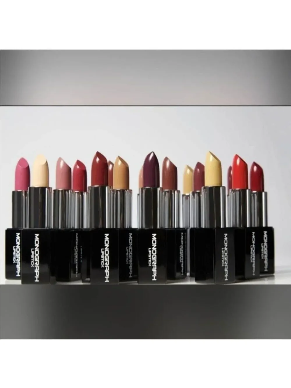 Monograph Collection Cream Lipsticks Portfolio 16 Full size lipsticks